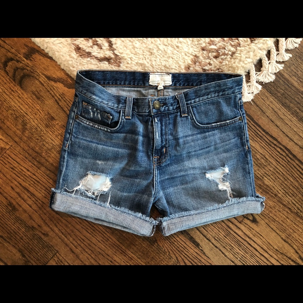 Current Elliott women’s boyfriend shorts sz 25